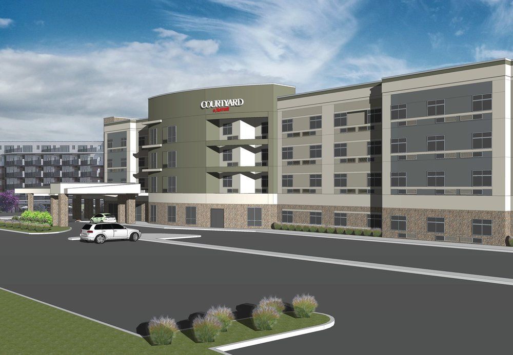 מלון Courtyard By Marriott Schenectady At Mohawk Harbor מראה חיצוני תמונה